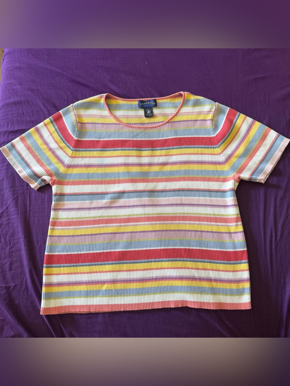 Chapter Club - women’s horizontal striped shirt